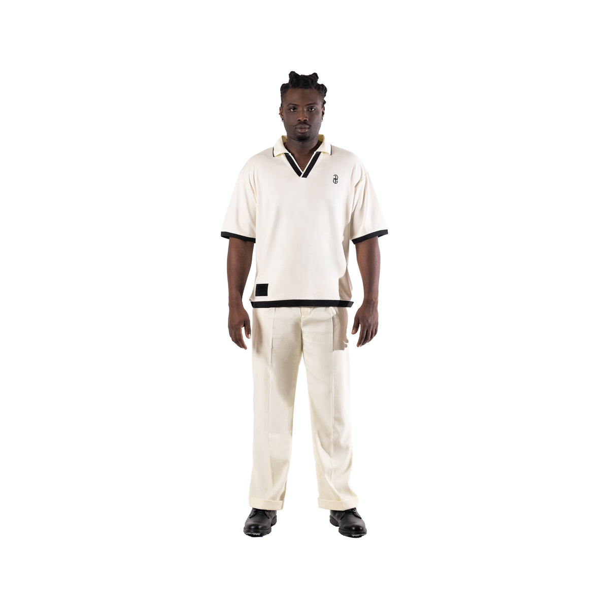 THE EXECUTIVE POLO - CREAM