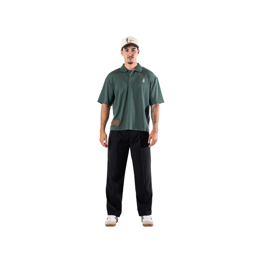 THE EXECUTIVE POLO - FOREST GREEN