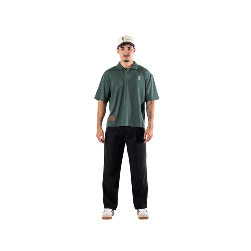 THE EXECUTIVE POLO - FOREST GREEN